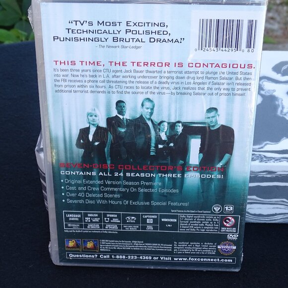 24 The Complete Third Season Seven-Disc Set Sealed - Picture 2 of 4